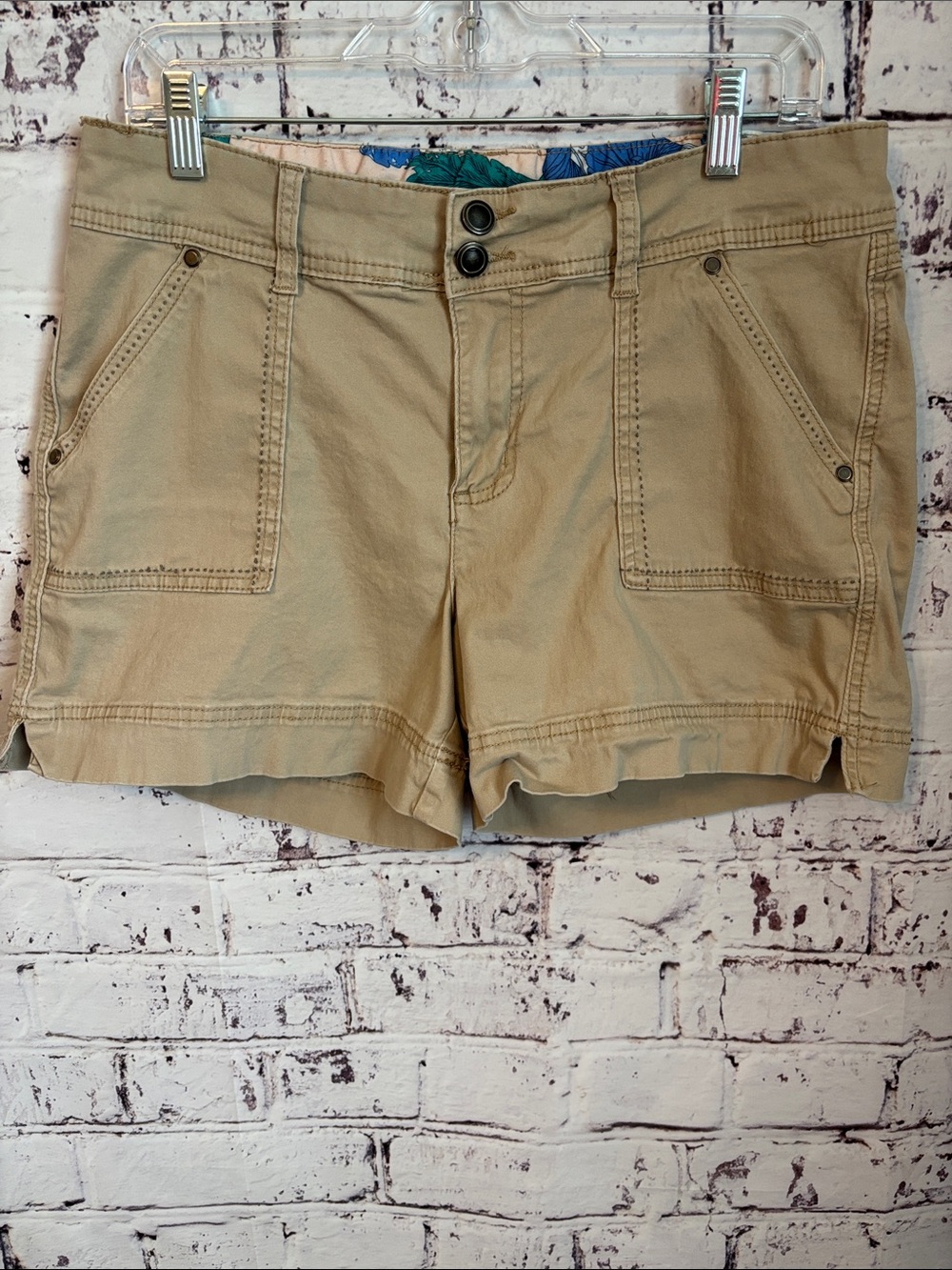 Maurices Tan Utility Shorts
